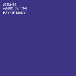 #3E3486 - Bay of Many Color Image